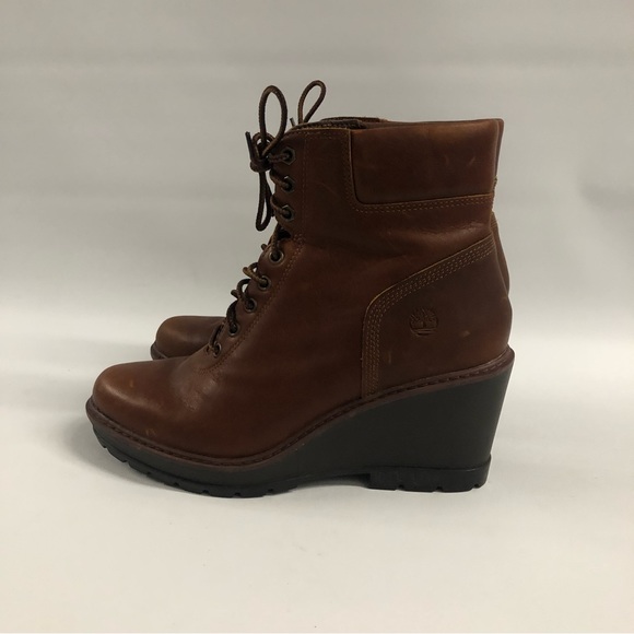 Timberland women’s Kellis Wedge Ankle boots 8.5 - Picture 5 of 10